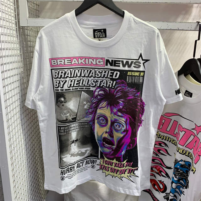 Hellstar Studios Jesus Cross Tee T-Shirt White