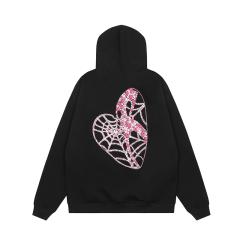 Revenge Hearts Hoodie Black Gray