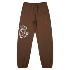 Travis Scott Cactus Jack x McDonald's Brown Sweat Pants Brown