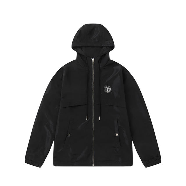 Trapstar Black Pullover Windbreaker Black
