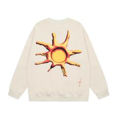 Travis Scott Cactus JACK DLTLFRT-Crewneck Sweatshirt Beige