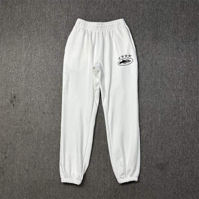 Corteiz Alcatraz 4th Anniversary Fleece Tracksuit Hoodie Pants Black Gray White Blue