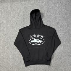 Corteiz Alcatraz 4th Anniversary Fleece Tracksuit Hoodie Pants Black Gray White Blue