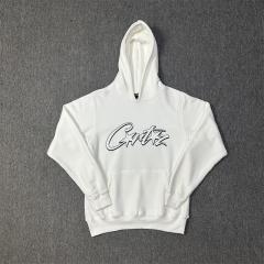Corteiz Alcatraz 4th Anniversary Fleece Tracksuit Hoodie Pants Black Gray White Blue