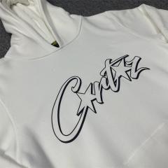 Corteiz Alcatraz 4th Anniversary Fleece Tracksuit Hoodie Pants Black Gray White Blue