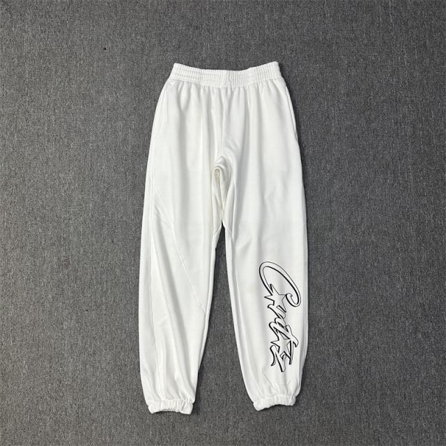 Corteiz Alcatraz 4th Anniversary Fleece Tracksuit Hoodie Pants Black Gray White Blue