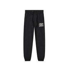 Corteiz Drill-Style Woven Track Pants - Black