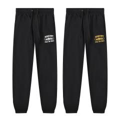 Corteiz Drill-Style Woven Track Pants - Black