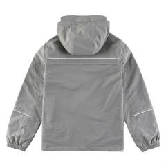 Thom Browne Nylon Jacket Green Gray