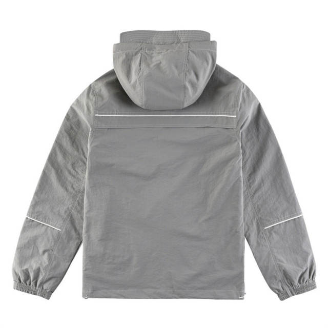 Thom Browne Nylon Jacket Green Gray