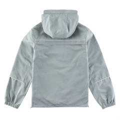 Thom Browne Nylon Jacket Green Gray