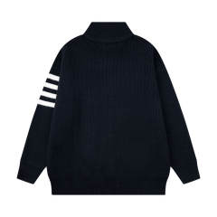 Thom Browne Knit Jacket Black