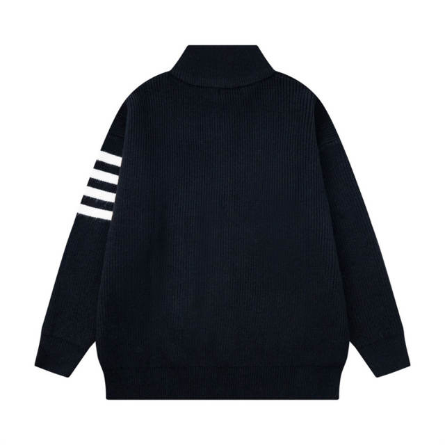 Thom Browne Knit Jacket Black