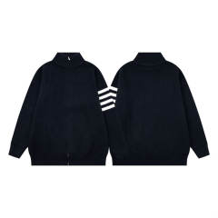 Thom Browne Knit Jacket Black