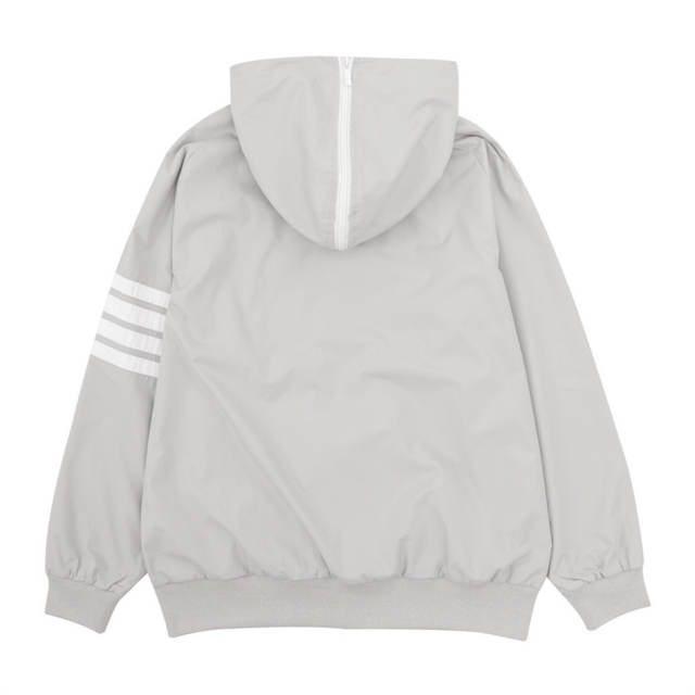 Thom Browne Nylon Jacket Navy Blue Gray