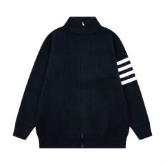 Thom Browne Knit Jacket Black