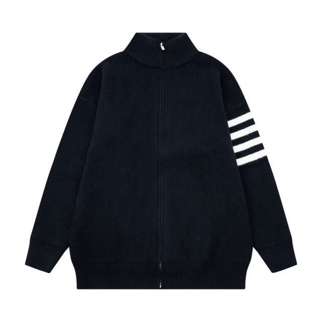 Thom Browne Knit Jacket Black