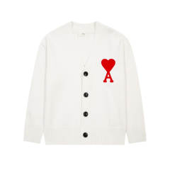 Ami Knit Sweater Luxe Knit Cardigan Sweater