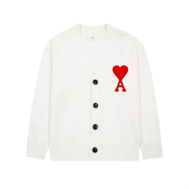 Ami Knit Sweater Luxe Knit Cardigan Sweater