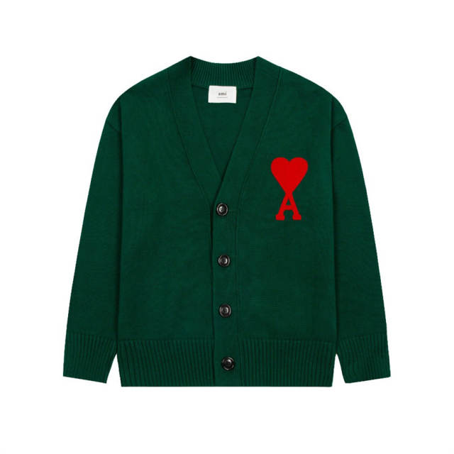 Ami Knit Sweater Luxe Knit Cardigan Sweater
