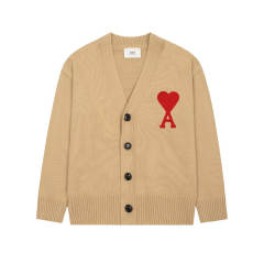 Ami Knit Sweater Luxe Knit Cardigan Sweater