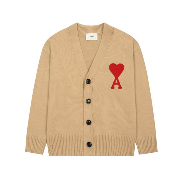 Ami Knit Sweater Luxe Knit Cardigan Sweater
