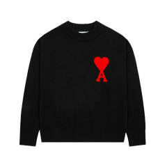 AMI Paris Love Logo Sweater