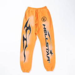Hellstar Studios Vintage Washed Tracksuit Gray Hoodie Pants