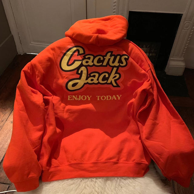 Travis Scott Reese's Puffs Enjoy Today Hoodie Black Red