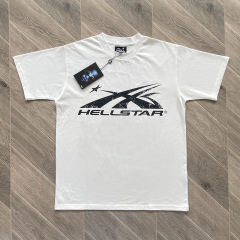 Hellstar Studios Red Logo T-Shirt Tee Black White