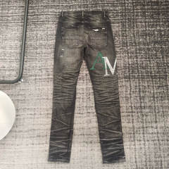 1:1 Quality Jeans Denim Pants 23SS Tiger Logo
