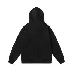 Trapstar Embroidered Logo Fleece Tracksuit Hoodie Pants Black