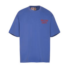 Gallery Dept Red Logo T-Shirt Blue