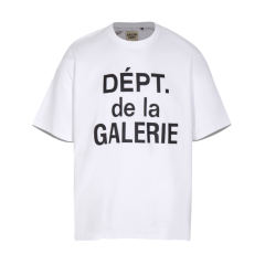 Gallery Dept letters Tee Dark Grey