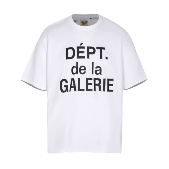 Gallery Dept letters Tee Dark Grey