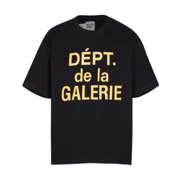 Gallery Dept letters Tee Dark Grey