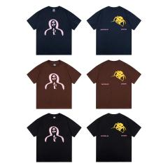 Spider Praying T-Shirt (Black/Navy Blue/Brown)