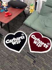 Carhartt WIP Heart-shaped Rugs Black Red
