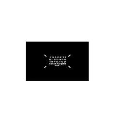 Maison Margiela Black Classic Rug