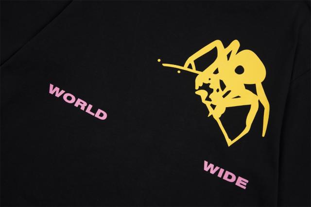 Spider Praying T-Shirt (Black/Navy Blue/Brown)