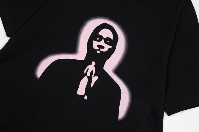 Spider Praying T-Shirt (Black/Navy Blue/Brown)