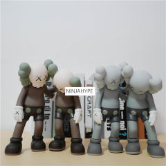 MAND KAWS AlONE THE WAY FIGURES BLACK/BROWN/GREY