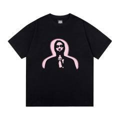 Spider Praying T-Shirt (Black/Navy Blue/Brown)