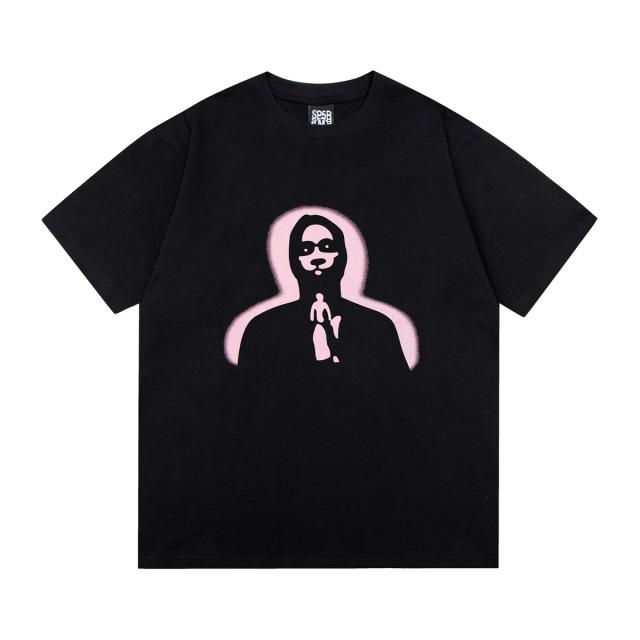 Spider Praying T-Shirt (Black/Navy Blue/Brown)