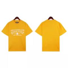 Denim Tears Orange Logo T-Shirt Black Blue