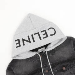 C Denim Hooded Jacket