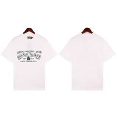 Denim Tears Orange Logo T-Shirt Black Blue