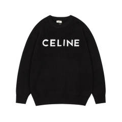 C Classic Logo Sweater Black Green