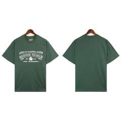 Denim Tears Orange Logo T-Shirt Black Blue
