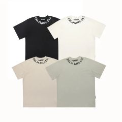 Palm Angles Neckline Letters Tee 4 Colors